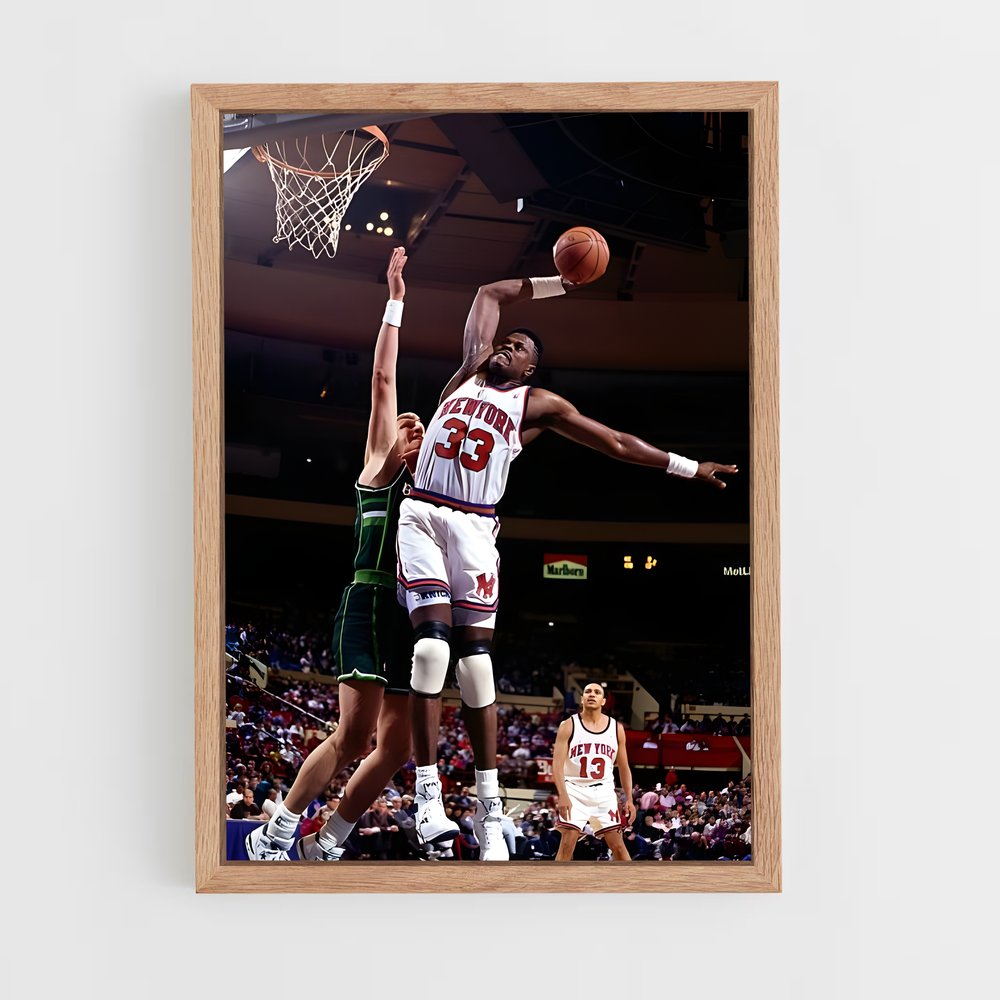 Poster Patrick ewing courts – affiche Basketball (vue 4)